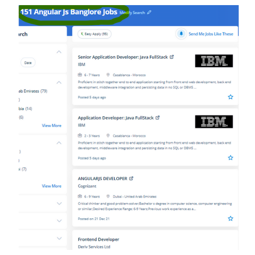 Angular JS internship jobs in Gurgaon