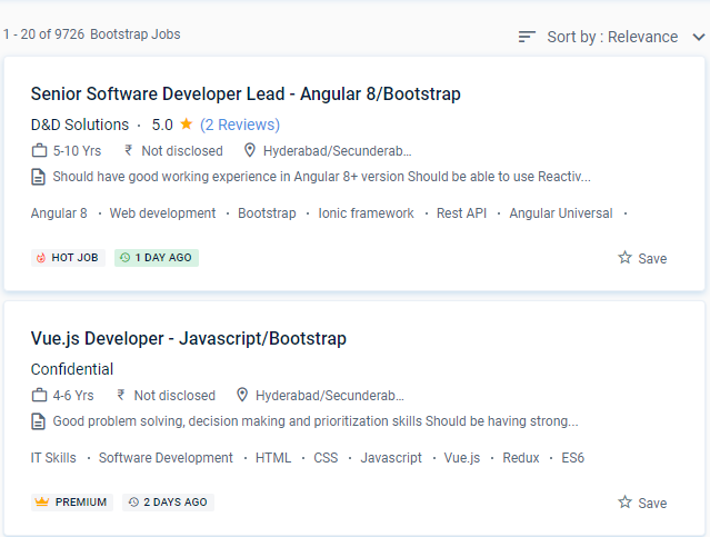 Bootstrap internship jobs in Navi Mumbai