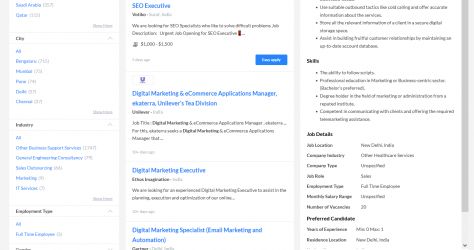 Off-Page SEO internship jobs in Mangaluru